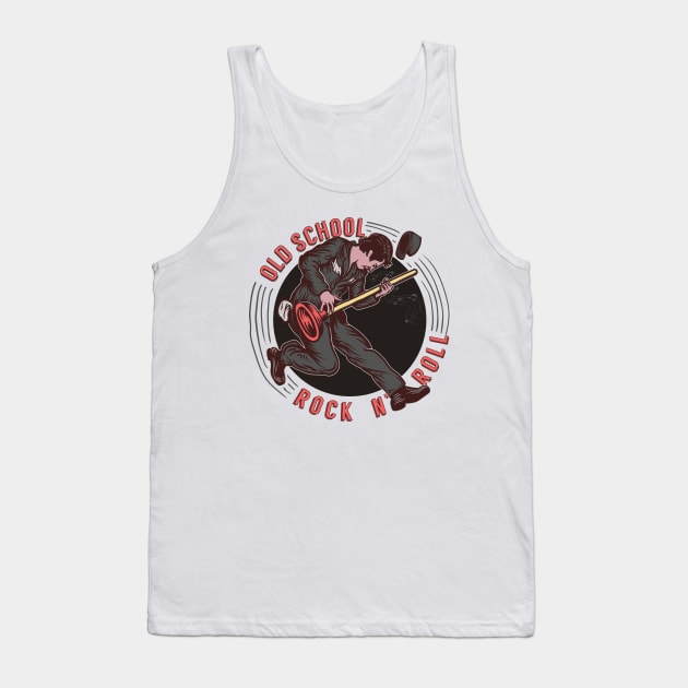 Old School Rock n Roll Tank Top by uwanlibner